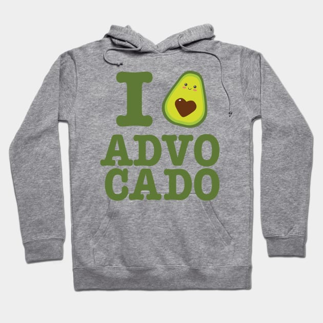 I love advocado Hoodie by RetroFreak